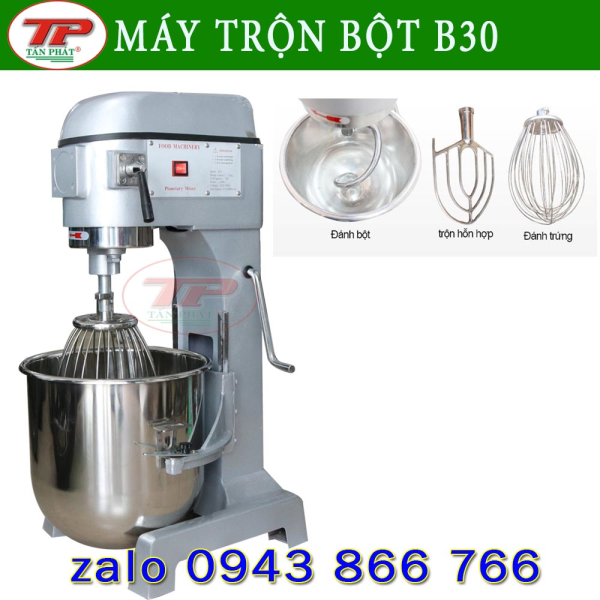 MÁY TRỘN BỘT, ĐÁNH TRỨNG B30