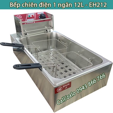 BẾP CHIÊN ĐIỆN SHUNJI 1 NGĂN 12 LÍT - EH212