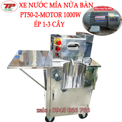 MÁY ÉP MÍA SIÊU SẠCH PT50-2-1000W THÙNG NGẮN